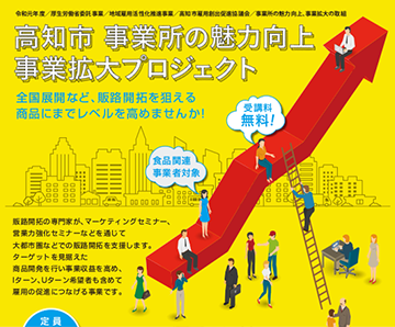 高知市 事業所の魅力向上事業拡大プロジェクト